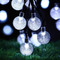 Solar Outdoor LED Bubble Ball String Light Garden Light