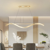Nordic Art LED Pendant Light Bar Table Study Restaurant