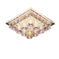 JUPIN Crystal Ceiling Light for Restaurant, Living & Dining Room - Modern Style 