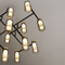 Glass Metal Living Room Dining Chandelier Pendant Light for Nordic and Modern