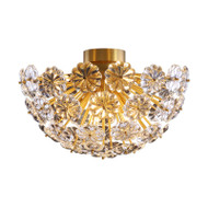 VIOLA Glass Ceiling Light for Living Room, Bedroom & Dining Room - Modern and Nordic Style 