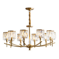 Casa All Bronze Chandelier American Style 