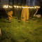 Bella Courtyard Lamp shaped like glowworm with solar panels – Modern Style