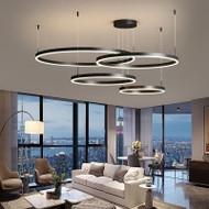 MEIHO LED Ring Pendant Light for Dining Room - Minimalism Modern Style 