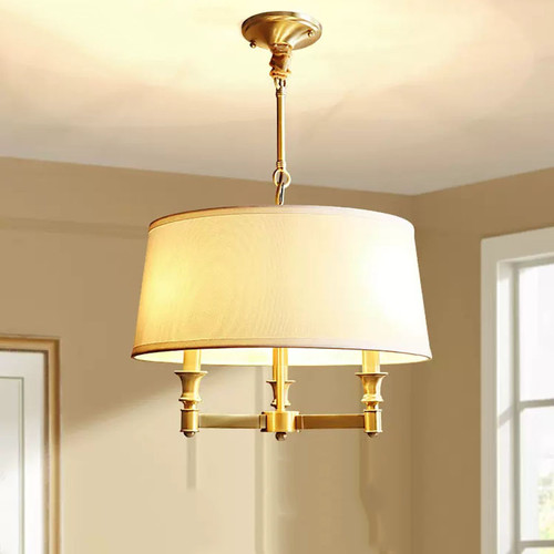 Armstrong Brass Adjustable Pendant Light American-style