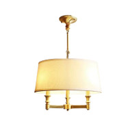 Armstrong Brass Adjustable Pendant Light American-style