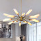 LALA Brass Chandelier Light for Living, Dining Room & Bedroom - Post-modern Style