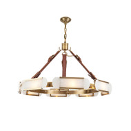 Audrey Copper Chandelier Light American Style