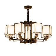 KYNA Metal Chandelier Light for Living Room, Dining Room & Restaurant - New Chinese Style