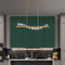 CASSANDRA Crystal Ball Chandelier Light for Leisure Area, Living Room & Dining - Modern Style