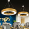 YUZO Iron Pendant Light for Office, Coffee & Dining - Modern Style