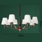 HOWARD Iron Chandelier for Living Room & Dining Room - Pastoral American Style