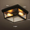 HUBER Iron Ceiling Light for Leisure Area, Living Room & Dining - Industrial Style