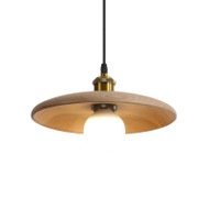 FIONA Solid Wooden LED Pendant Light for Living Room & Dining - Modern Style