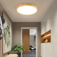 HUBER Wood Ceiling Light for Leisure Area, Living Room & Dining - Modern Style