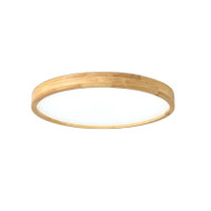 RUND Wooden Ceiling Light for Leisure Area, Living Room & Dining - Modern Style