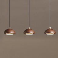 HARPER Wooden LED Pendant Light for Study, Living Room & Dining - Modern Style