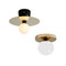 AKSEL Iron Glass Ceiling Light for Leisure Area, Living Room & Dining - Nordic Style