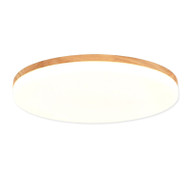 ASHER Dimmable Wood Ceiling Light for Study, Living Room & Bedroom - Minimalism Style