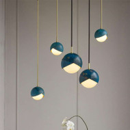 BOLLAR Iron Pendant Light for Study, Living Room & Dining - Nordic Style