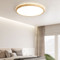 GOMER Dimmable Wood Ceiling Light for Study, Living Room & Bedroom - Modern Style