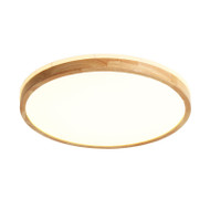 GOMER Dimmable Wood Ceiling Light for Study, Living Room & Bedroom - Modern Style