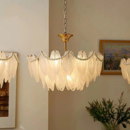 REGIS Iron Chandelier Light for Living Room, Bedroom & Dining - American Style