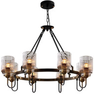 VALORE Iron Chandelier Light for Living Room & Dining Room - American Style