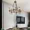 VALORE Iron Chandelier Light for Living Room & Dining Room - American Style