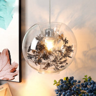FREYA Glass Pendant Light for Living Room, Bedroom & Dining - Modern Style