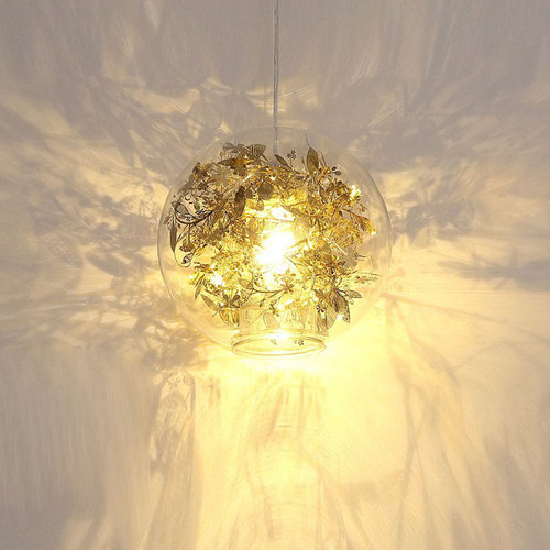 FREYA Glass Pendant Light for Living Room, Bedroom & Dining - Modern Style