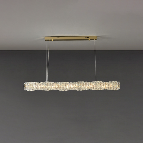 ALEXANDRA Crystal Pendant Light for Dining Room & Living Room - European Style