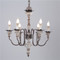 ELEANOR Metallic Chandelier Light for Living Room & Dining Room - American Style