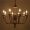 ELEANOR Metallic Chandelier Light for Living Room & Dining Room - American Style