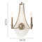 SOPHIA K9 Crystal Wall Light for Leisure Area, Living Room & Dining- American Style
