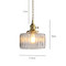 THEDA Glass Pendant Light for Living Room, Bedroom & Dining - Retro Style