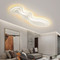 JUBILEE Dimmable Metallic Ceiling Light for Living Room, Bedroom & Dining - Modern Style