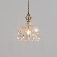 FAYETTE Crystal Pendant Light for Living Room, Bedroom & Dining - American Style
