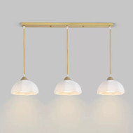 BEAU Glass Pendant Light for Living Room & Dining - Nordic Style 