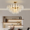 MADELINE Glass  Iron Chandelier  for Bedroom, Living Room & Study - Modern Style