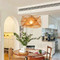 DOROTHY Rattan Pendant Light for Bedroom, Living Room & Dining - Pastoral Style