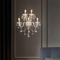MAGRITTE Crystal Wall Light for Bedroom & Dining Room - American Style 