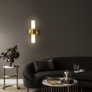 FERDINAND All Brass Wall Light for Bedroom & Study Room - Modern Style
