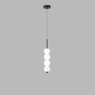 PALOMA Brass Glass Ball Pendant Light for Living Room, Dining Room & Bedroom - Scandinavian Style