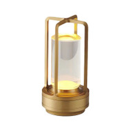TRUMAN Aluminum Alloy Charging Table Lamp for Bar & Dining Table - Retro Style 