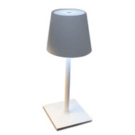 BOWYER Metal Dimmable Rechargeable Table Lamp for Living Room & Bedroom - Modern Style