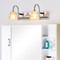 TREVOR Stainless Steel Wall Sconce for Bathroom & Dressing Table - Modern Style