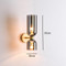 HERRERA Glass Wall Light for Bedroom, Study & Living Room - Scandinavian Style