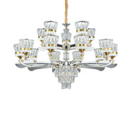 ESMERALDA Dimmable Crystal Chandelier Light for Living Room - Modern Style