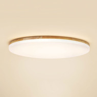 KIRI Wooden LED Ceiling Light for Living Room, Study & Bedroom - Modern Style